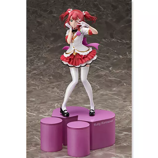 フィギュア　黒澤ルビィ 「ラブライブ!サンシャイン!!」 Birthday Figure Project 1/8 ABS＆PVC製塗装済み完成品 電撃屋限定