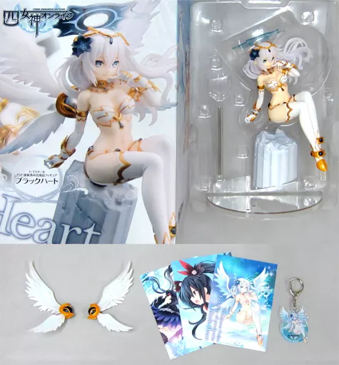 ブリスター未開封品 あみあみ限定特典付き四女神オンライン ブラックハート 1/7 ゲームキャラクター