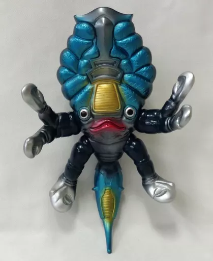 駿河屋 -<中古>宇宙狩人 クール星人(ブルー) 「ウルトラセブン」 怪獣