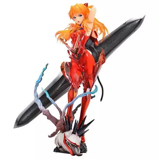 惣流・アスカ・ラングレー(2018再販版) 「新世紀エヴァンゲリオン」 絶対領域 1/4 カラーレジンキャストキット ボークスホビフェス冬の陣2018＆イベント限定(ランクB)