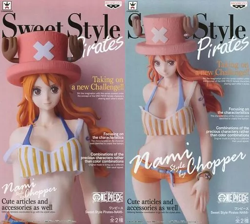 フィギュア　全2種セット 「ワンピース」 Sweet Style Pirates -NAMI-
