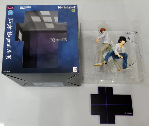 フィギュア　G.E.M.シリーズ 夜神月＆L 「DEATH NOTE」 メガトレショップ＆オンラインショップ限定