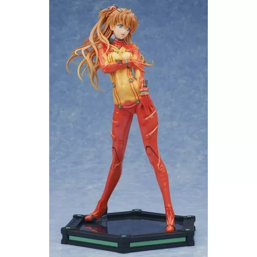 式波・アスカ・ラングレー テスト用プラグスーツVer. エヴァンゲリオンストア限定版 「ヱヴァンゲリヲン新劇場版：破」 1/4 PVC製塗装済み完成品(箱・ジャケット・ケース不備(中))