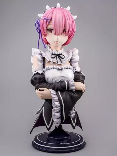 ラム 胸像 「Re：ゼロから始める異世界生活」 1/1 ポリレジン製塗装済み完成品 F：NEX限定(右手の甲・胸部に汚れあり)