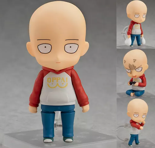 フィギュア　ねんどろいど サイタマ OPPAI パーカーVer. 「ワンパンマン」 ワンダーフェスティバル2019夏＆GOODSMILE ONLINE SHOP＆グッドスマイル×アニメイトカフェ 秋葉原・大阪日本橋限定