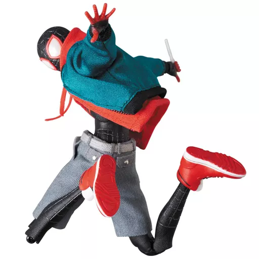 フィギュア　MAFEX SPIDER-MAN(Miles Morales) 「スパイダーマン：スパイダーバース」 アクションフィギュア No.107