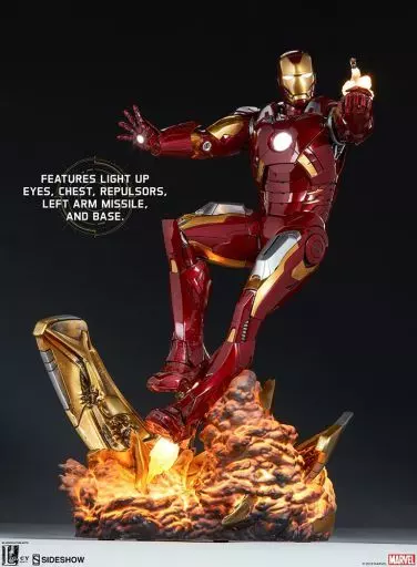 フィギュア　アイアンマン マーク7 「アベンジャーズ」 マケット