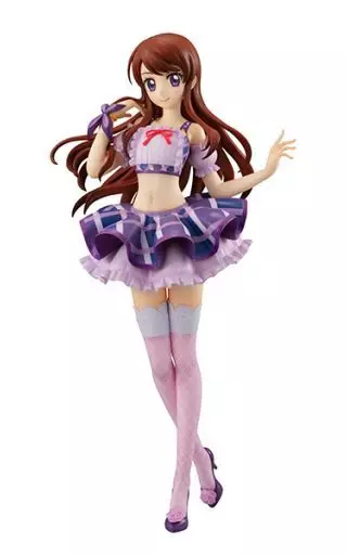 フィギュア　紫吹蘭 パープルステージコーデ 「アイカツ!」 Lucrea 1/7 塗装済み完成品