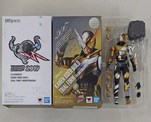 フィギュア　S.H.Figuarts 仮面ライダービルド トライアルフォーム(ラビットドラゴン) 「仮面ライダービルド」 TAMASHII NATION 2019開催記念商品