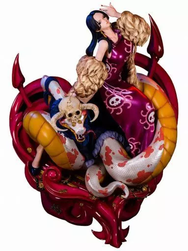 ワンピース ログコレクション 大型スタチュー ハンコック 楽天市場】【中古】 ワンピース フィギュア ボア・ハンコック 大型