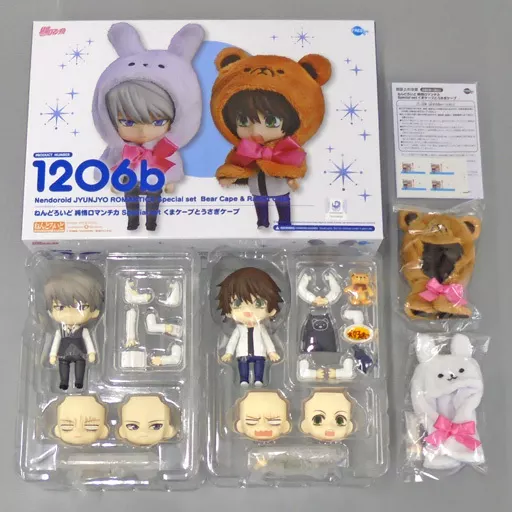 ねんどろいど 純情ロマンチカ Special set くまケープとうさぎケープ 「純情ロマンチカ」 アニメイト限定