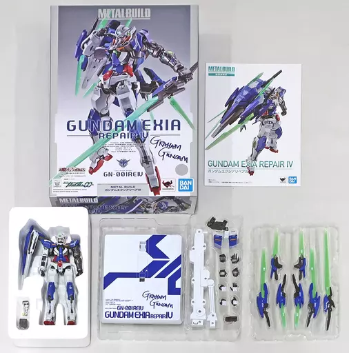 グラハム・エーカーが駆る！「RG 1/144 ガンダムエクシア リペアⅣ」が