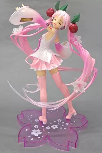 桜ミク 限定パールにっこりver. 「キャラクター・ボーカル・シリーズ 01 初音ミク」 描き下ろし 2020ver. タイトーオンラインクレーン限定