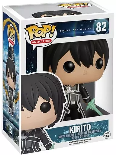 フィギュア　KIRITO-キリト- 「ソードアート・オンライン」 POP! Animation Series #82