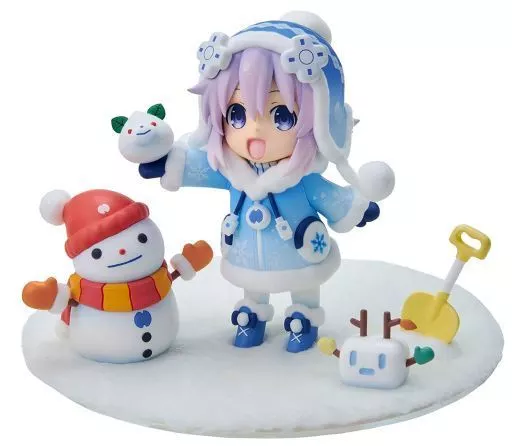 雪ねぷ フィギュア ふわふわばーじょん 超次元ゲイム ネプテューヌ 駿河屋 -<中古>[箱欠品] でかちっちゃ! 雪ねぷ ふわふわばーじょ