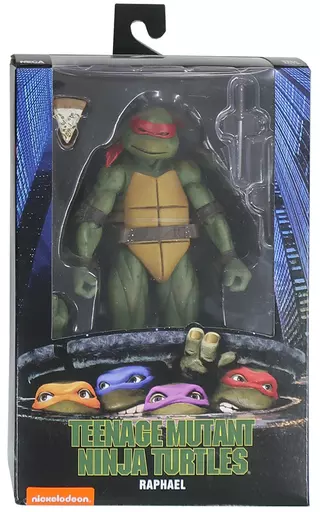 フィギュア　ラファエロ(1990ムービーver.) 「ティーンエイジ・ミュータント・ニンジャ・タートルズ」 7インチ アクションフィギュア