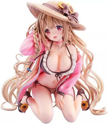 TwinBoxイラスト 前田栞ちゃん PVC＆ABS製塗装済み完成品（ランクB）