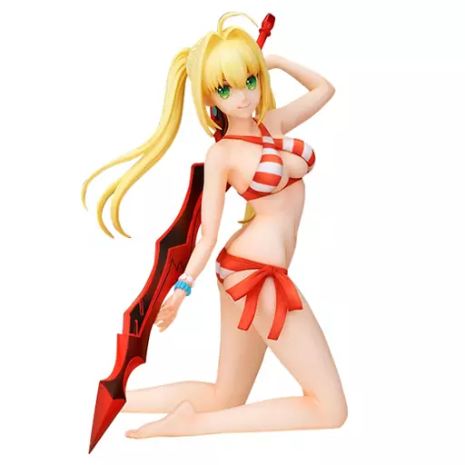 フィギュア　キャスター/ネロ・クラウディウス【Summer Queens】 「Fate/Grand Order」 1/8 アッセンブル・ヒロインズ PVC＆ABS製半完成品・組立フィギュアキット