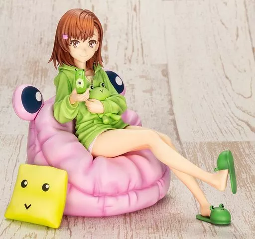 フィギュア　御坂美琴 ゲコ太まみれver. 豪華版 「とある科学の超電磁砲T」 1/7 PVC製塗装済み完成品 電撃屋＆コトブキヤショップ限定