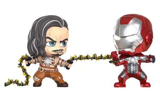【レア】トニースターク　メカテスト、アイアンマン＆ウィップラッシュ　コスベイビー ヨドバシ.com - ホットトイズ HOT TOYS コスベイビー アイアン