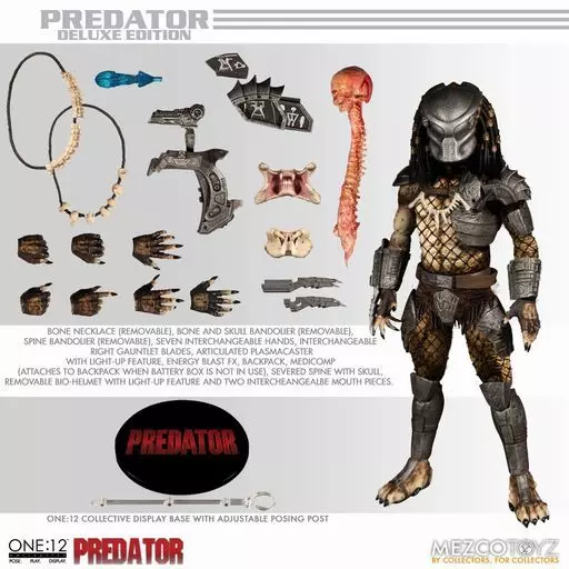 フィギュア　ジャングルハンター・プレデター 「プレデター」 ワン12コレクティブ 1/12 アクションフィギュア