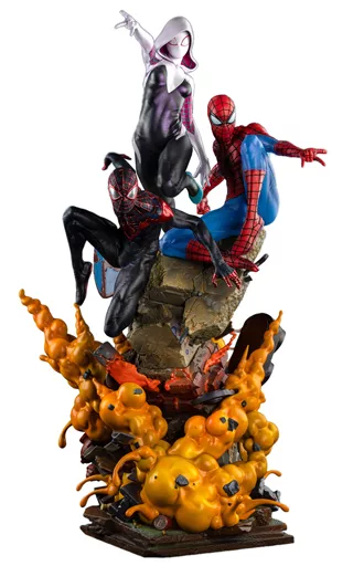 フィギュア　スパイダーバース・トリオ 「アメイジング・スパイダーマン」 1/4 クイーン・スタジオ スタチュー #03