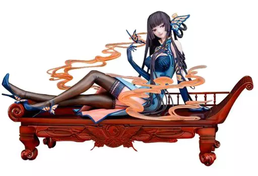 壱原侑子 1/7 塗装済み完成品 xxxHOLIC 駿河屋 -<中古>壱原侑子 「xxxHOLIC」 1/7 塗装済み完成品（フィギュア）