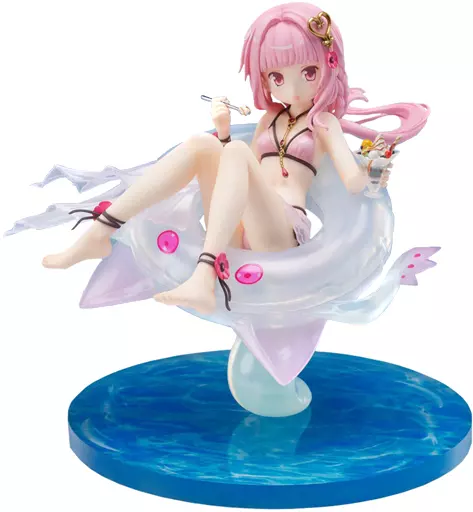 環いろは 水着フィギュア 訳あり おまけフィギュア付き 駿河屋 -<中古>環いろは 水着ver. 「マギアレコード 魔法少女