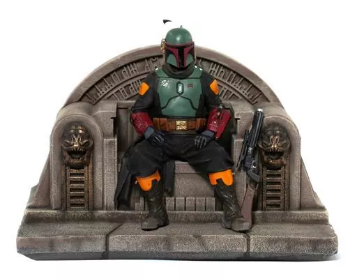 フィギュア　ボバ・フェット(玉座) 「マンダロリアン」 デラックス・アートスケール 1/10 スタチュー