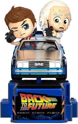 マーティ・マクフライ&エメット・ブラウン博士 「バック・トゥ・ザ・フューチャー」 コスライダー
