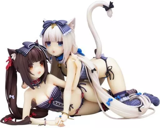 フィギュア　ショコラ＆バニラ 「ネコぱら」 PVC製塗装済み完成品