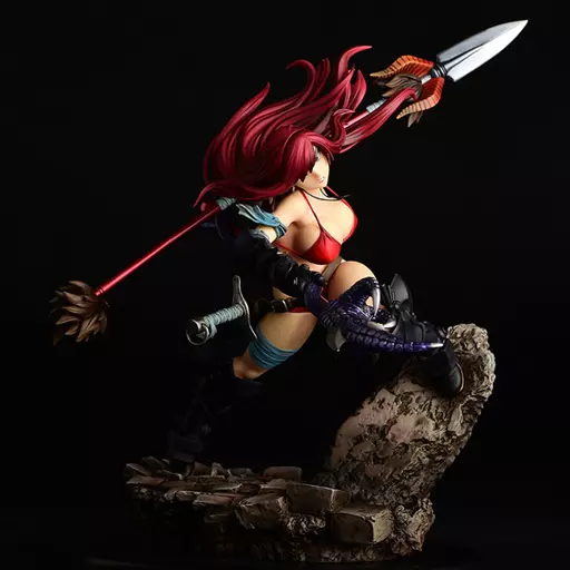 フィギュア　エルザ・スカーレット the騎士ver. another color：黒鎧： 「FAIRY TAIL -フェアリーテイル-」 1/6 PVC製塗装済み完成品