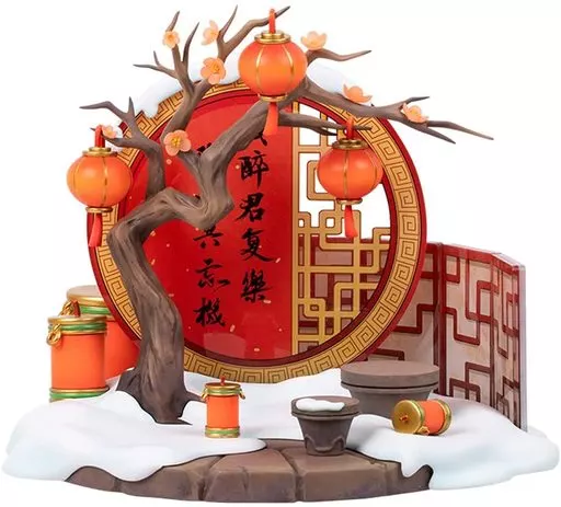 フィギュア　上元映雪 花千樹 「魔道祖師」 ジオラマセット