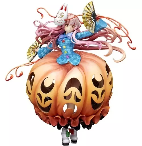 表情豊かなポーカーフェイス 秦こころ 軽装版 「東方project」 1/8 PVC製塗装済み完成品(ランクB)
