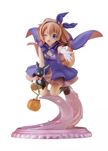フィギュア　ココア(Halloween Fantasy) 限定版 ウインクVer. 「ご注文はうさぎですか? BLOOM」 1/7 PVC製塗装済完成品 あみあみ限定