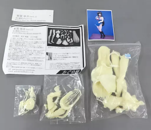 フィギュア　東雲皐月(ver1.1) 「恋と選挙とチョコレート」 1/6 ガレージキット ワンダーフェスティバル2016冬＆イベント限定