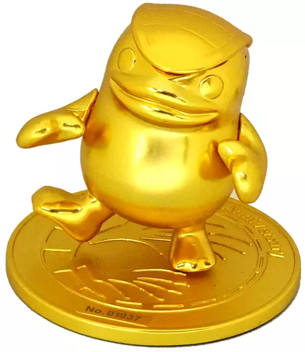 モンスターファーム 黄金のモッチー像 未展示品 金属フィギュア 駿河屋 -<中古>[単品] 黄金のモッチーメタルフィギュア