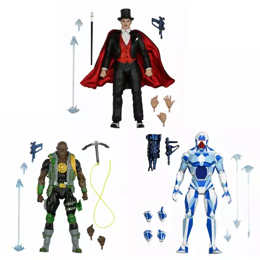 NECA ディフェンダーズオブジアース マンドレイク　ローザー　ギャラクス 地上最強コンビ！ +α -NECA Defenders of the Earth Wave2 - | トイ