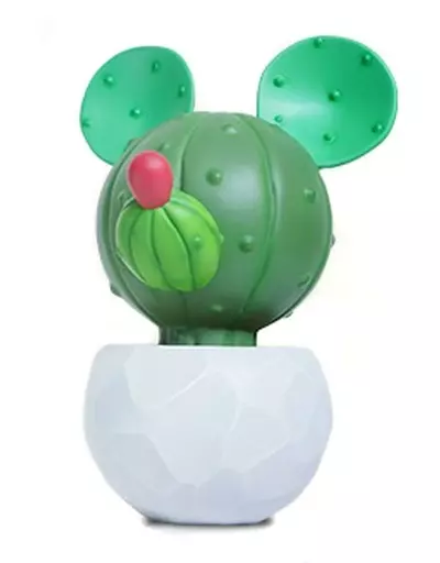 フィギュア　ミッキーマウス(おかしなサボテン) 「ディズニー」 ミニスタチュー
