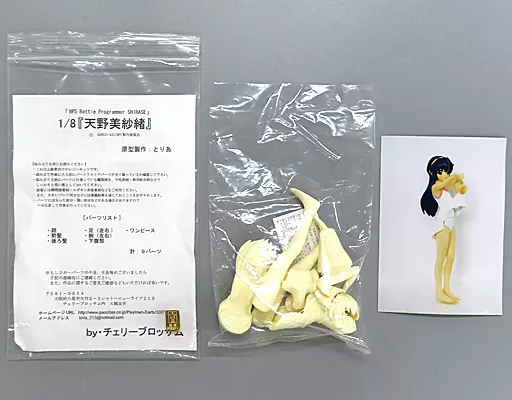 フィギュア　天野美紗緒 「BPS バトルプログラマーシラセ」 1/8 ガレージキット ワンダーフェスティバル2004夏＆イベント限定