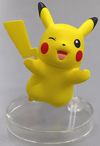 レアfigma レッド ポケモン GOODSMILE特典 ピカチュウ ウィンク顔 駿河屋 -<中古>[単品] ピカチュウ(ウィンク顔) 「figma レッド