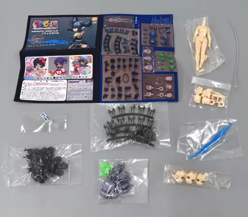 ブラック・ゼパル(瞳デカール張ってあるver.) 「そろモン72～そろそろ悶々とするには72は多すぎる～」 フル可動カラーレジンキャストキット