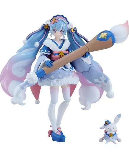 フィギュア　figma 雪ミク 冬麗 ver. 「キャラクター・ボーカル・シリーズ 01 初音ミク」 GOODSMILE ONLINE SHOP限定