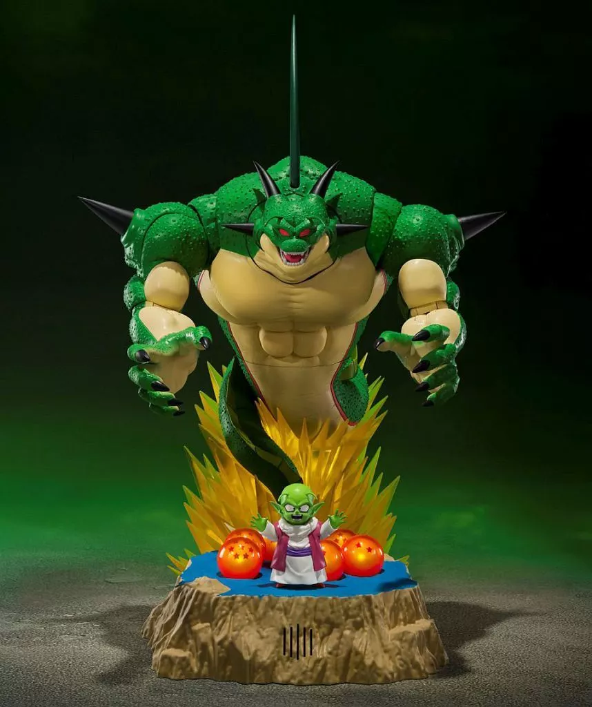 S.H.Figuarts ポルンガ＆デンデ 光るドラゴンボールセット -いでよ本場の神龍!!- 「ドラゴンボールZ」 魂ウェブ商店限定(箱・ジャケット・ケース不備(中))