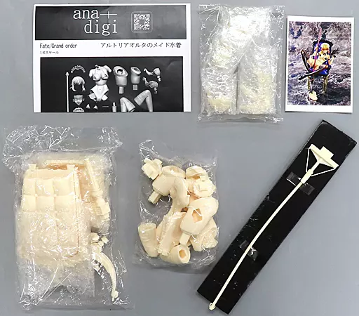 アルトリアオルタのメイド水着 「Fate/Grand Order」 1/6 ガレージキット キャラクターズフェスタin有明1＆イベント限定