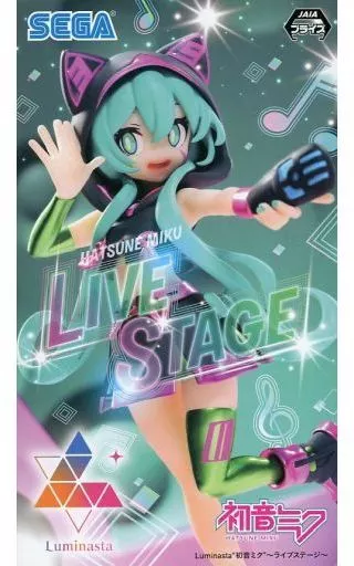 フィギュア　初音ミク 「初音ミクシリーズ」 Luminasta“初音ミク”～ライブステージ～（ランクB）