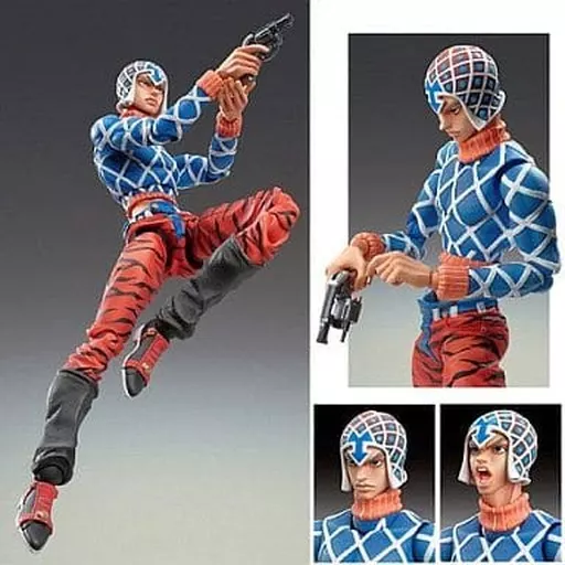 フィギュア　[付属品欠品] 超像可動 34.グイード・ミスタ＆セックスピストルズ(荒木飛呂彦指定カラー) 「ジョジョの奇妙な冒険 第五部 黄金の風」