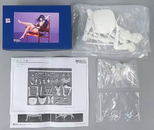 フィギュア　夜蘭 「原神-GENSHIN-」 1/7 ガレージキット ワンダーフェスティバル2023冬限定