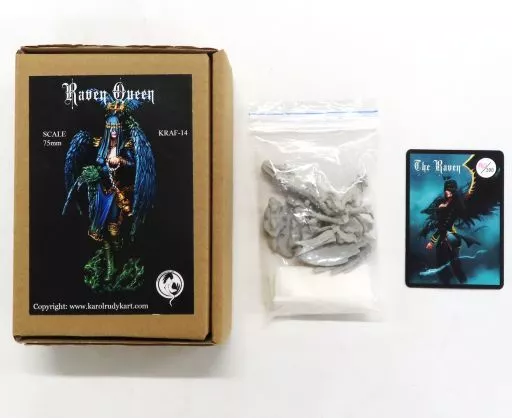 フィギュア　Raven Queen-レイヴン クイーン- レジンキャストキット 駿河屋 -<中古>Raven Queen-レイヴン クイーン- レジンキャスト
