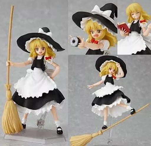 フィギュア　[支柱サビ/付属品欠品] figma 霧雨魔理沙 「東方project」 駿河屋 -<中古>[支柱サビ/付属品欠品] figma 霧雨魔理沙 「東方